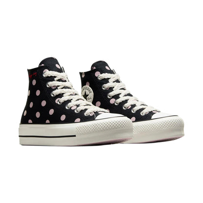 TENIS CONVERSE CHUCK TAYLOR LIFT PARA DAMA COLOR NEGRO