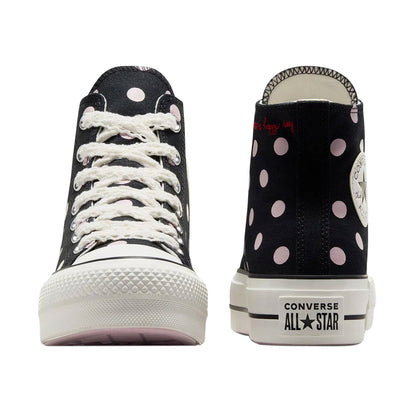 TENIS CONVERSE CHUCK TAYLOR LIFT PARA DAMA COLOR NEGRO