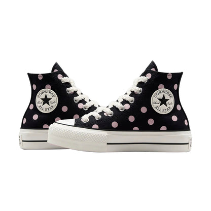 TENIS CONVERSE CHUCK TAYLOR LIFT PARA DAMA COLOR NEGRO