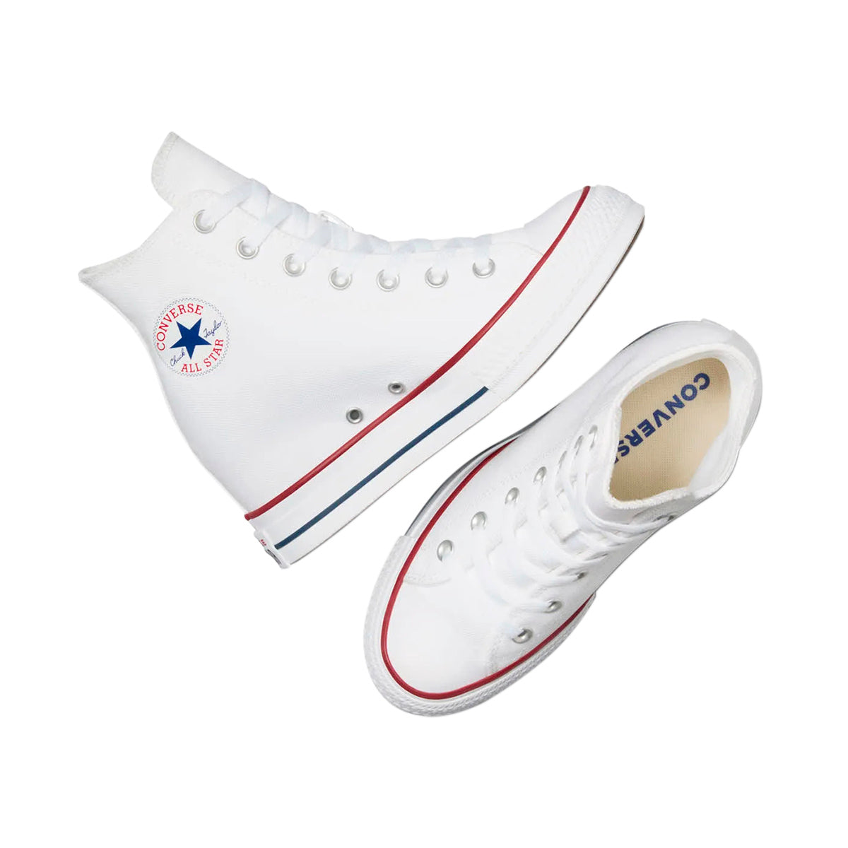 TENIS CONVERSE CHUCK TAYLOR WEDGE PARA DAMA COLOR BLANCO