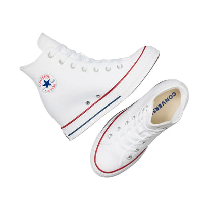 TENIS CONVERSE CHUCK TAYLOR WEDGE PARA DAMA COLOR BLANCO