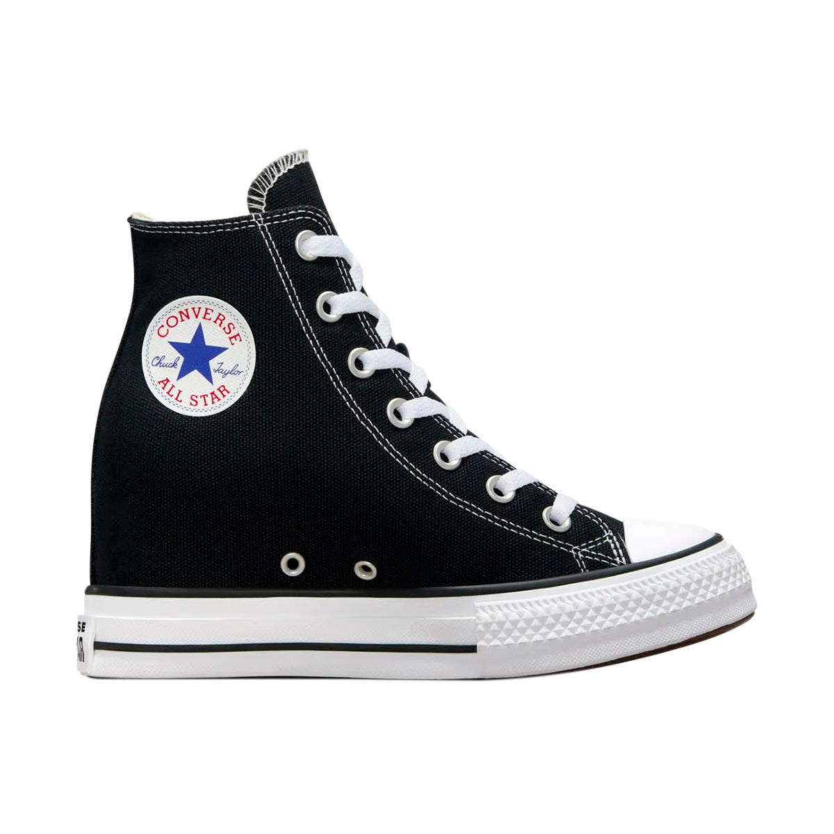 TENIS CONVERSE CHUCK TAYLOR WEDGE PARA DAMA COLOR NEGRO
