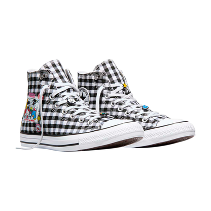 TENIS CONVERSE X KITTY & FRIENDS CTAS PARA DAMA COLOR NEGRO