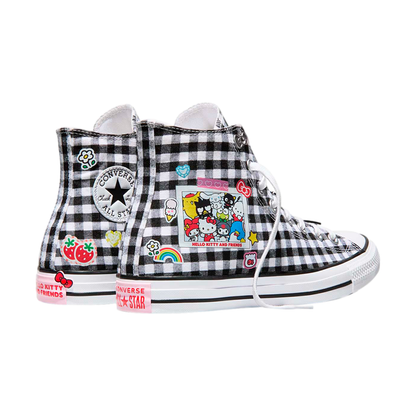 TENIS CONVERSE X KITTY & FRIENDS CTAS PARA DAMA COLOR NEGRO