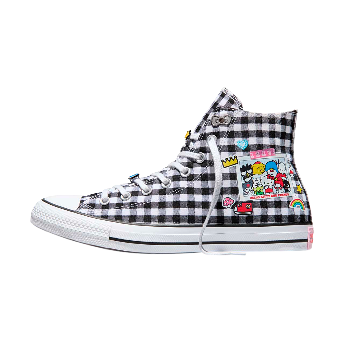 TENIS CONVERSE X KITTY & FRIENDS CTAS PARA DAMA COLOR NEGRO