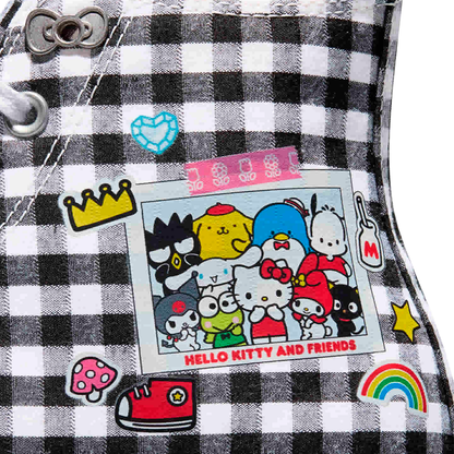 TENIS CONVERSE X KITTY & FRIENDS CTAS PARA DAMA COLOR NEGRO