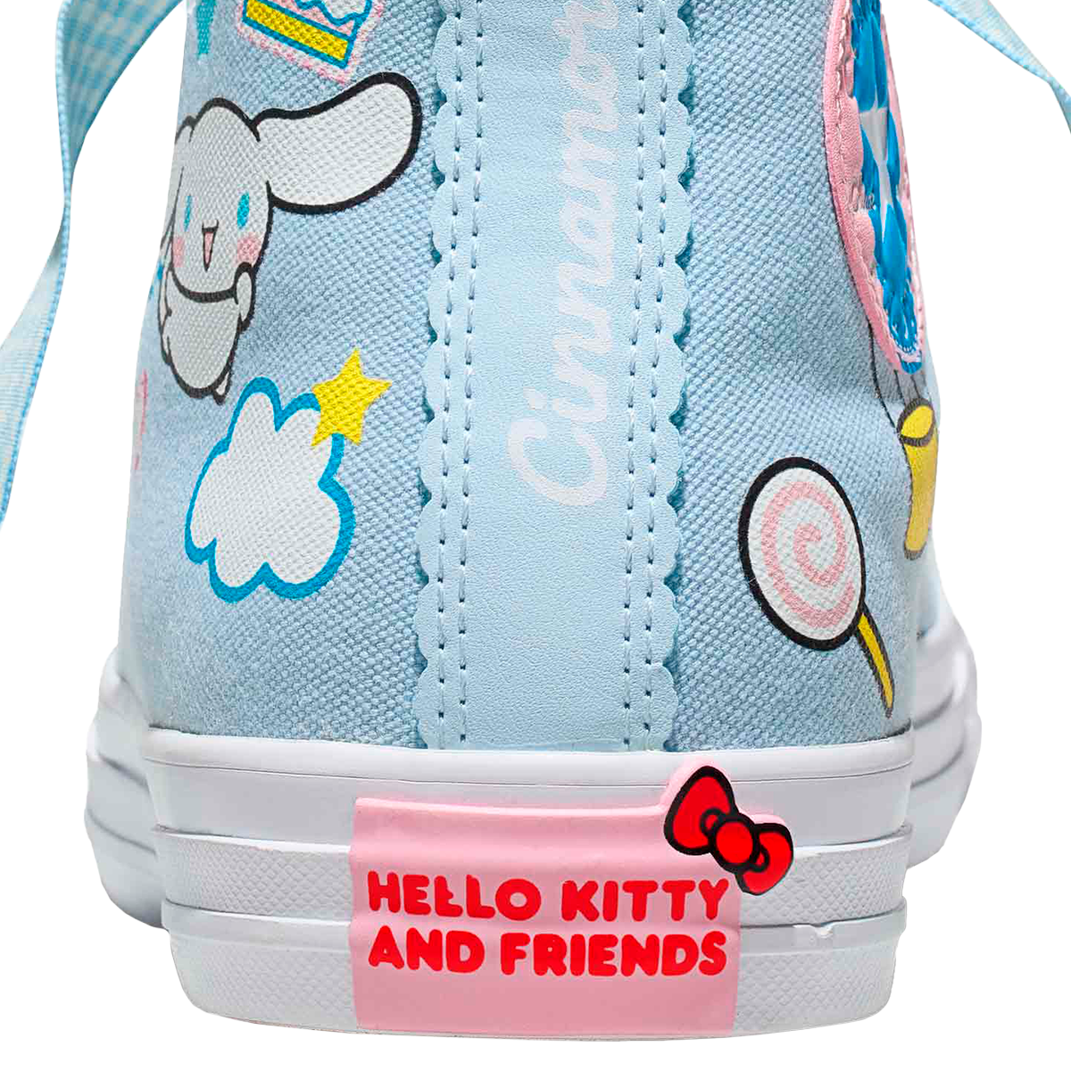 TENIS CONVERSE X KITTY & FRIENDS CTAS PARA DAMA COLOR AZUL