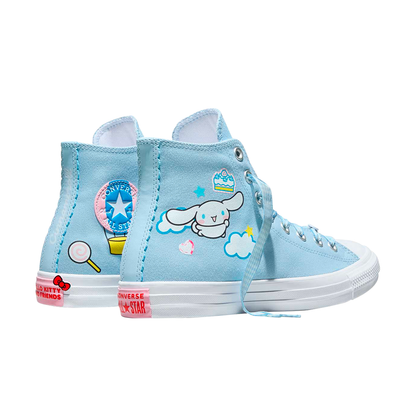 TENIS CONVERSE X KITTY & FRIENDS CTAS PARA DAMA COLOR AZUL