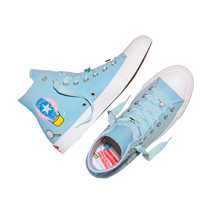 TENIS CONVERSE X KITTY & FRIENDS CTAS PARA DAMA COLOR AZUL