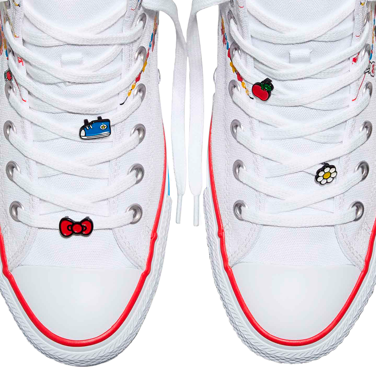 TENIS CONVERSE KITTY & FRIENDS CTAS PARA DAMA COLOR BLANCO