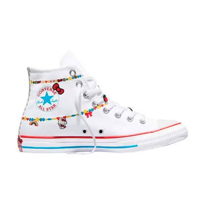 TENIS CONVERSE KITTY & FRIENDS CTAS PARA DAMA COLOR BLANCO
