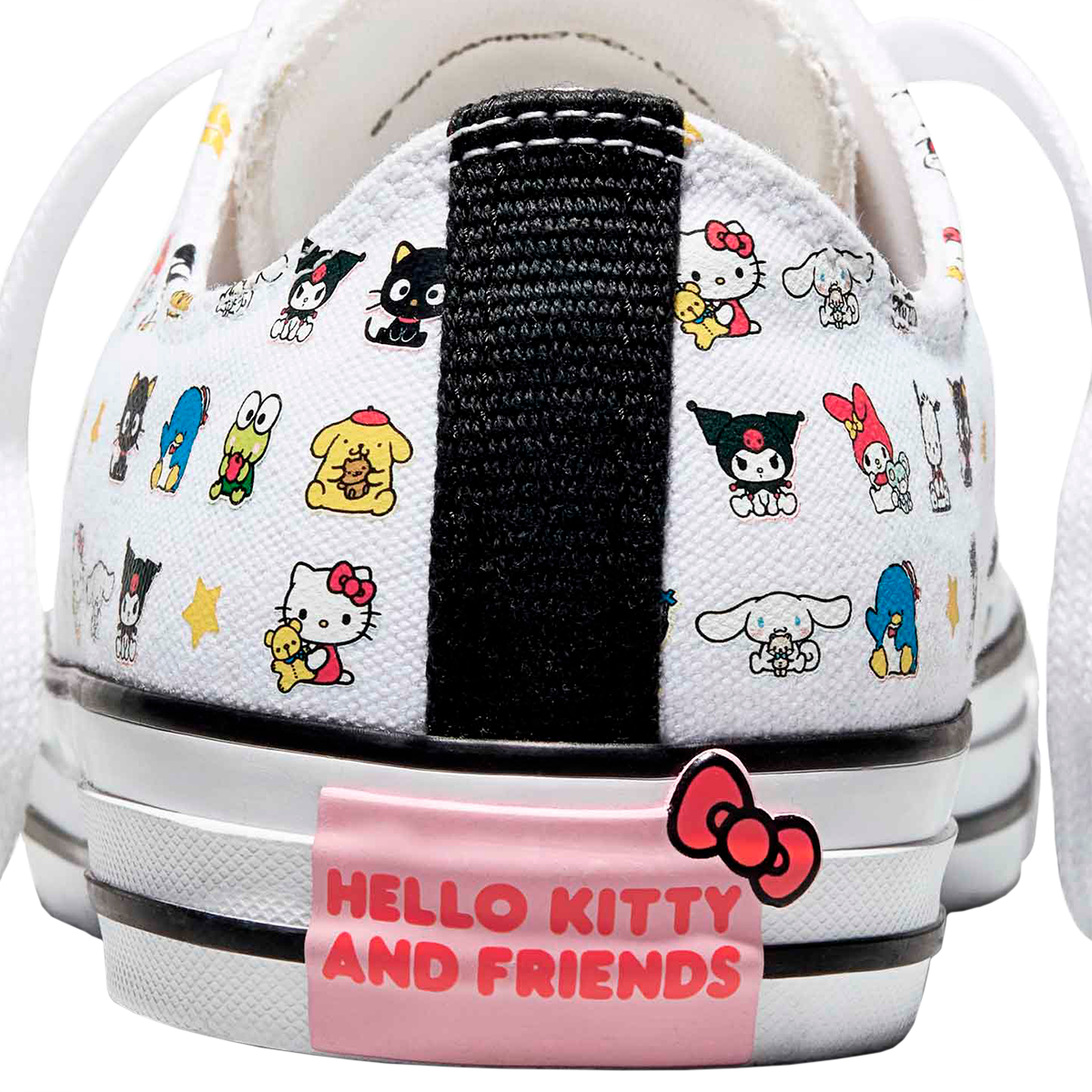 TENIS CONVERSE KITTY & FRIENDS CTAS PARA DAMA COLOR BLANCO