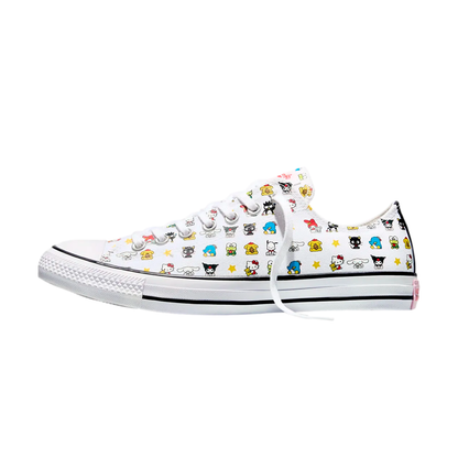 TENIS CONVERSE KITTY & FRIENDS CTAS PARA DAMA COLOR BLANCO