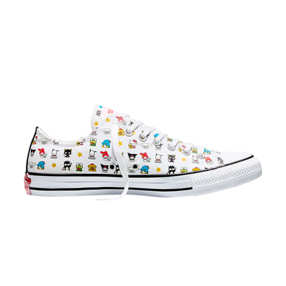 TENIS CONVERSE KITTY & FRIENDS CTAS PARA DAMA COLOR BLANCO