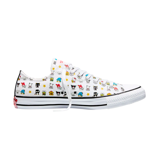 TENIS CONVERSE KITTY & FRIENDS CTAS PARA DAMA COLOR BLANCO