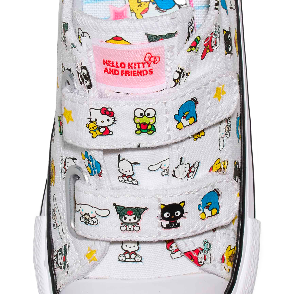 TENIS CONVERSE X KITTY & FRIENDS CTAS PARA INFANTIL COLOR BLANCO