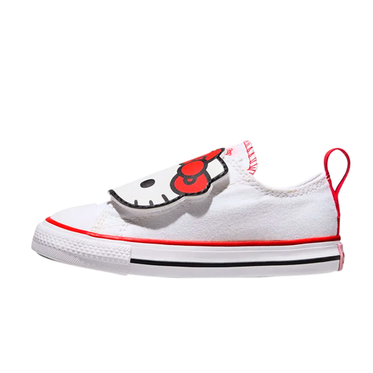TENIS CONVERSE X KITTY & FRIENDS  CTAS INFANTIL COLOR BLANCO