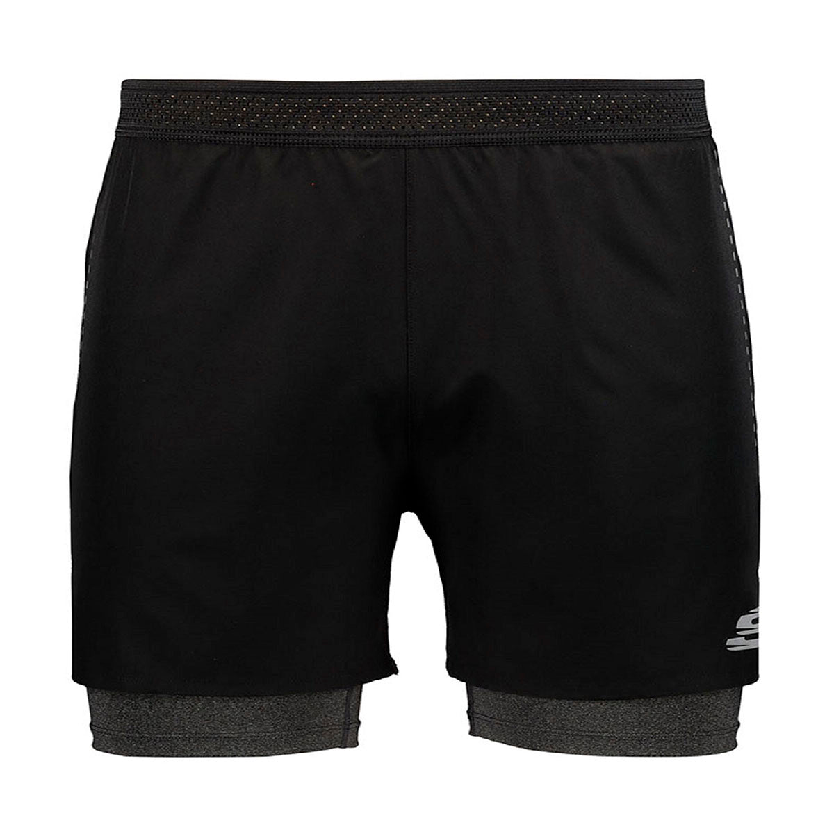 SHORT SKECHERS PARA CABALLERO COLOR NEGRO GRIS