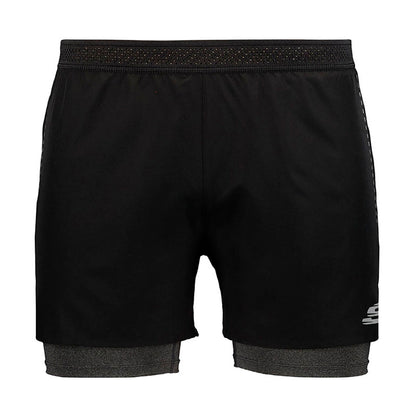 SHORT SKECHERS PARA CABALLERO COLOR NEGRO GRIS