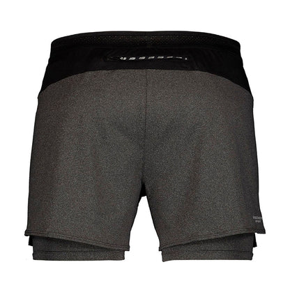 SHORT SKECHERS PARA CABALLERO COLOR NEGRO GRIS