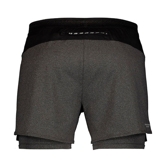 SHORT SKECHERS PARA CABALLERO COLOR NEGRO GRIS