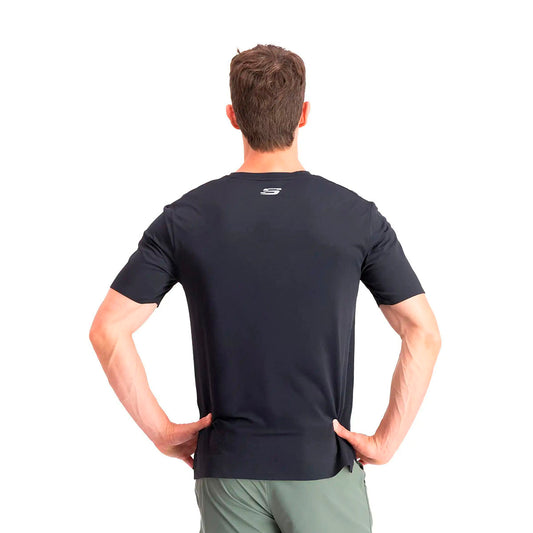 PLAYERA SKECHERS SPORT PARA CABALLERO COLOR NEGRO