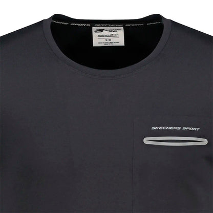 PLAYERA SKECHERS SPORT PARA CABALLERO COLOR NEGRO