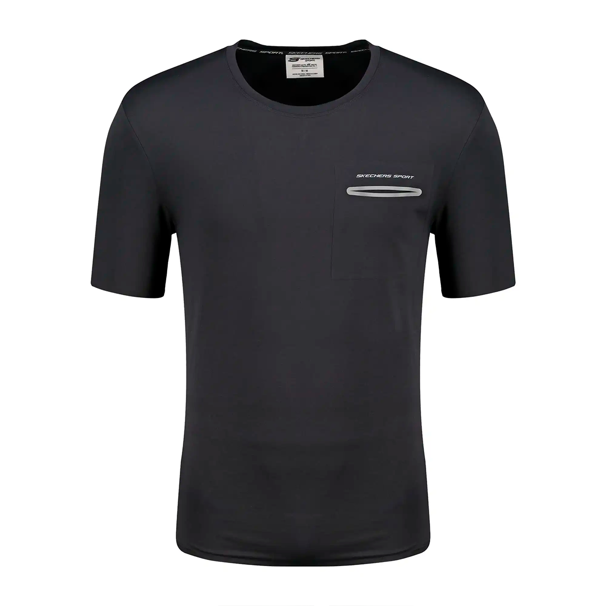 PLAYERA SKECHERS SPORT PARA CABALLERO COLOR NEGRO