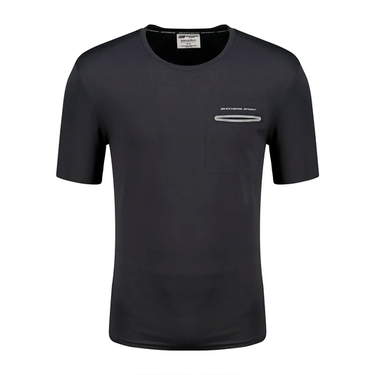 PLAYERA SKECHERS SPORT PARA CABALLERO COLOR NEGRO