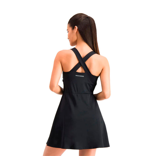 VESTIDO SKECHERS SPORT TRAINING PARA DAMA COLOR NEGRO