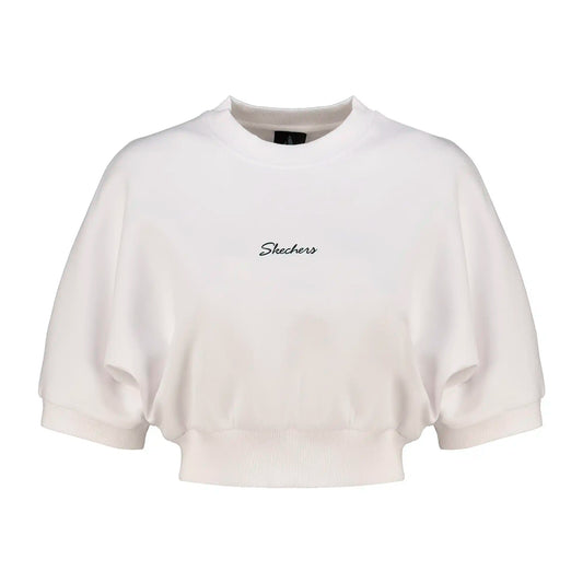 PLAYERA SKECHERS MC PARA DAMA COLOR BLANCO