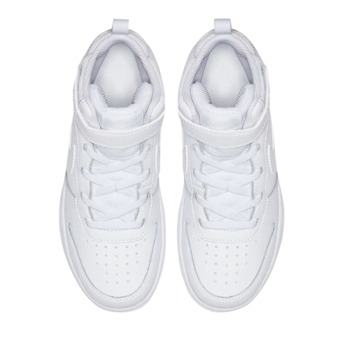 TENIS NIKE COURT BOROUGH MID PARA NIÑO COLOR BLANCO