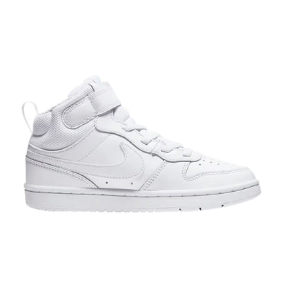 TENIS NIKE COURT BOROUGH MID PARA NIÑO COLOR BLANCO