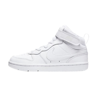 TENIS NIKE COURT BOROUGH MID PARA NIÑO COLOR BLANCO