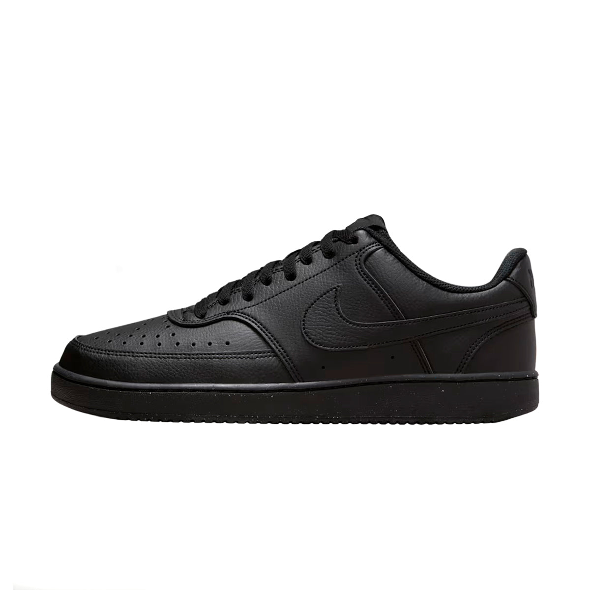 TENIS NIKE COURT VISION PARA CABALLERO COLOR NEGRO MONOCROMO