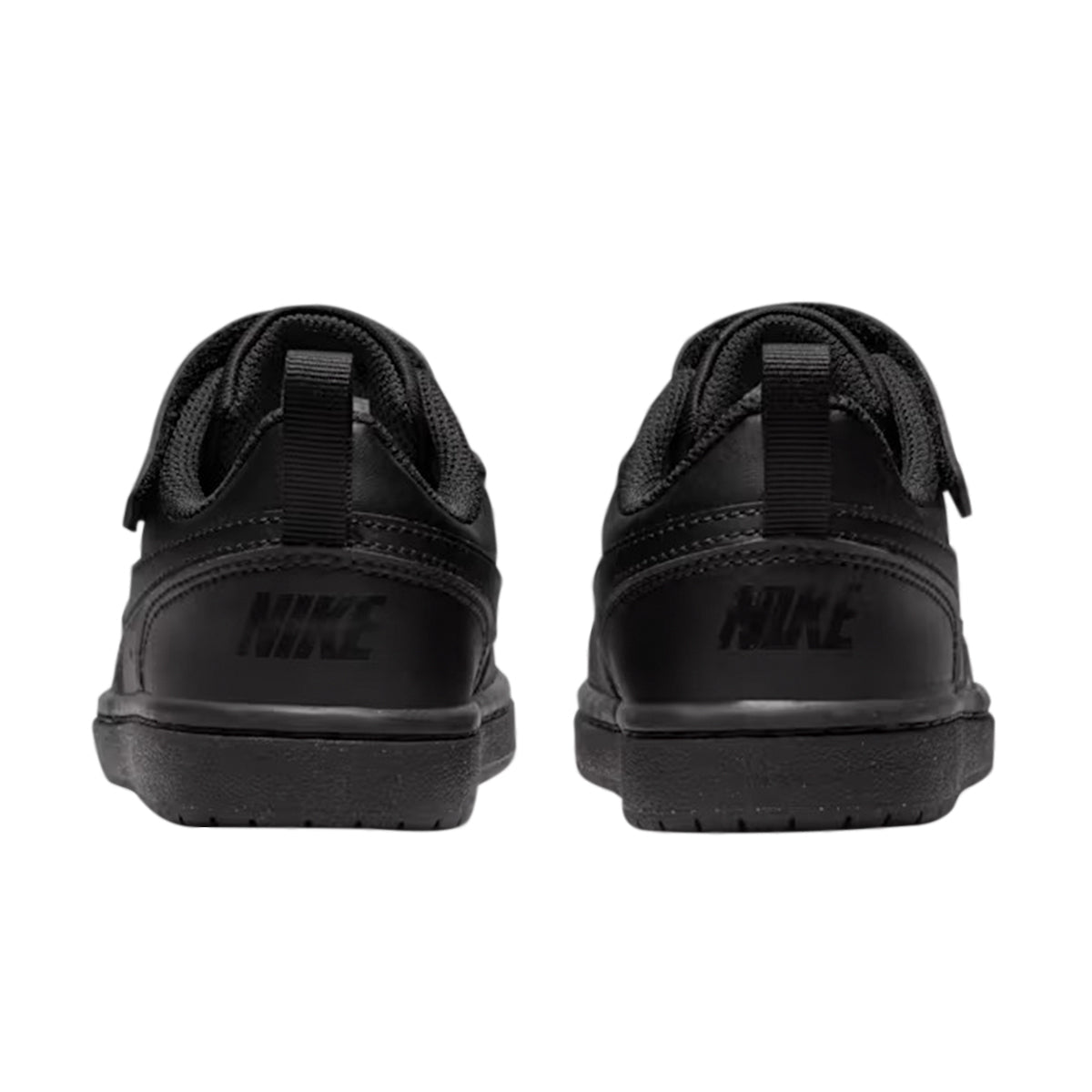 TENIS NIKE COURT BOROUGH PARA NIÑO COLOR NEGRO MONOCROMO