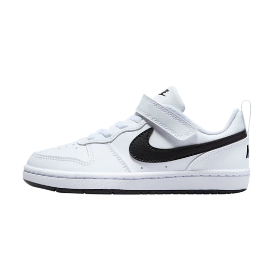 TENIS NIKE COURT COTOUGH PARA NIÑO COLOR BLANCO NEGRO