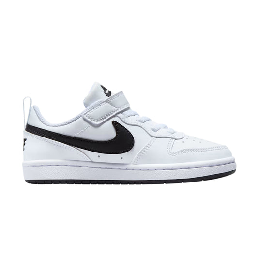TENIS NIKE COURT COTOUGH PARA NIÑO COLOR BLANCO NEGRO