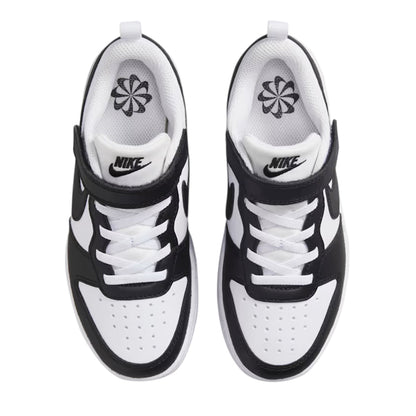 TENIS NIKE COURT BOROUGH PARA NIÑO COLOR NEGRO