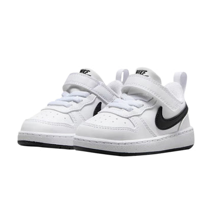 TENIS NIKE COURT BOROUGH INFANTIL COLOR BLANCO NEGRO