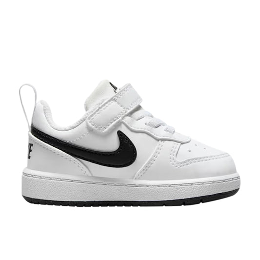 TENIS NIKE COURT BOROUGH INFANTIL COLOR BLANCO NEGRO