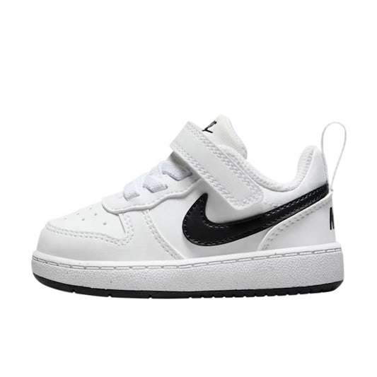 TENIS NIKE COURT BOROUGH INFANTIL COLOR BLANCO NEGRO
