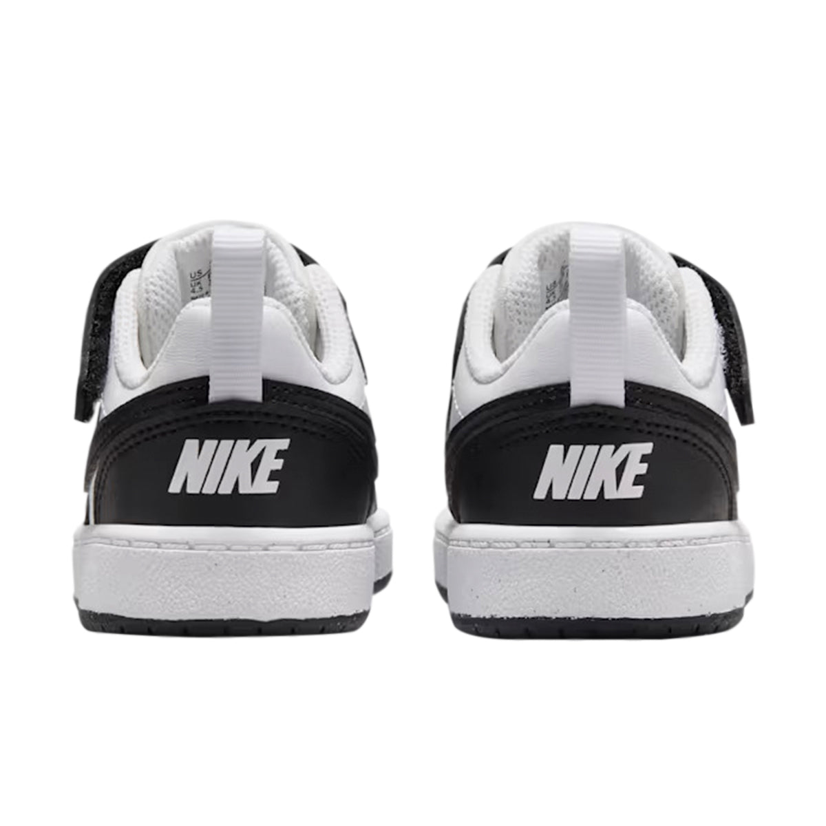 TENIS NIKE COURT BOROUGH INFANTIL COLOR BLANCO NEGRO