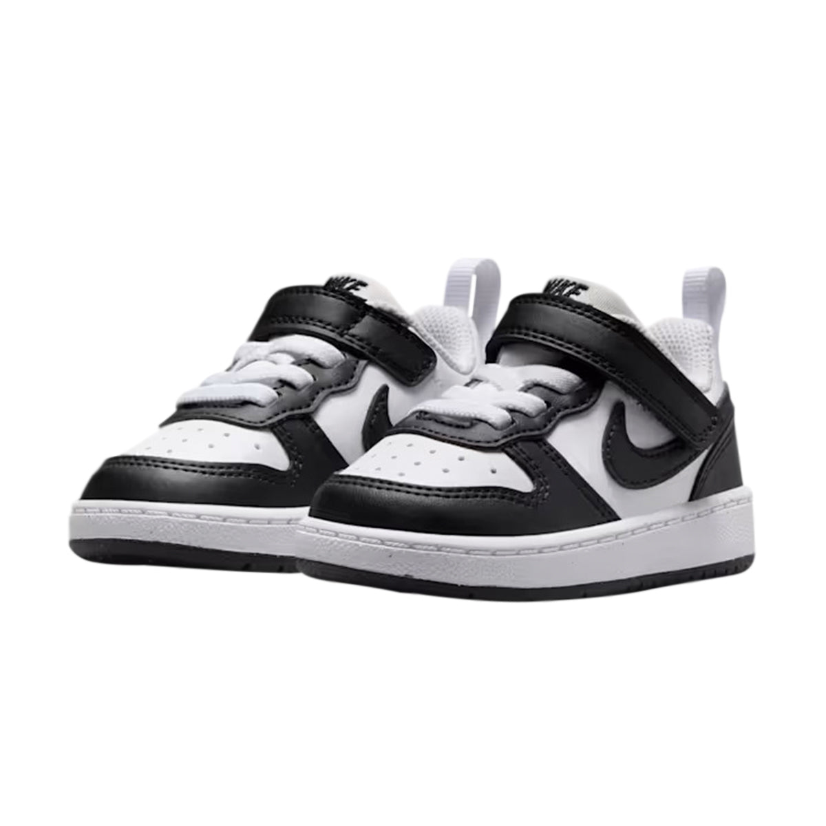 TENIS NIKE COURT BOROUGH INFANTIL COLOR BLANCO NEGRO