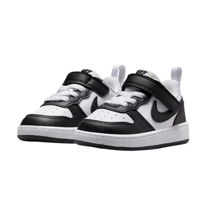 TENIS NIKE COURT BOROUGH INFANTIL COLOR BLANCO NEGRO