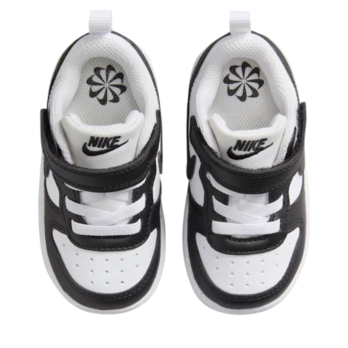 TENIS NIKE COURT BOROUGH INFANTIL COLOR BLANCO NEGRO