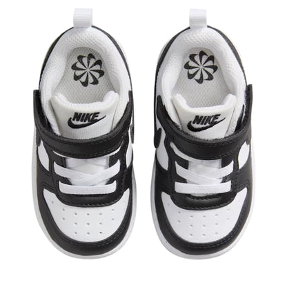 TENIS NIKE COURT BOROUGH INFANTIL COLOR BLANCO NEGRO