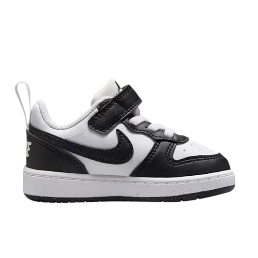 TENIS NIKE COURT BOROUGH INFANTIL COLOR BLANCO NEGRO