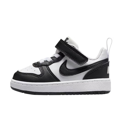 TENIS NIKE COURT BOROUGH INFANTIL COLOR BLANCO NEGRO