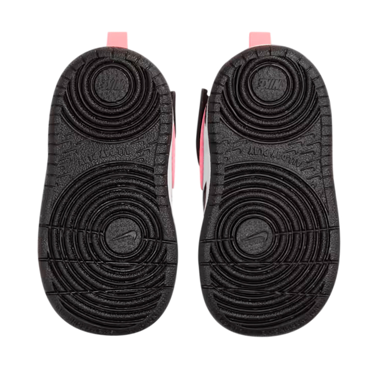 TENIS NIKE COURT BOROUGH MID INFANTIL COLOR BLANCO NEGRO ROSA